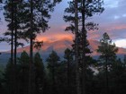 Montane forests and snow-covered alpine tundra on the San Francisco Peaks in northern Arizona.