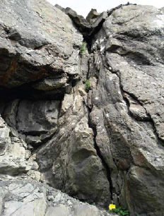 closeup of cracks in rocks closeup of cracks in rocks