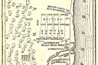 Map of the battle of Chippawa Map of the battle of Chippawa
