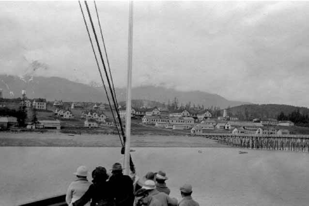 View of Fort William from boat