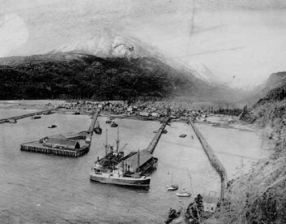 The docks at Skagway