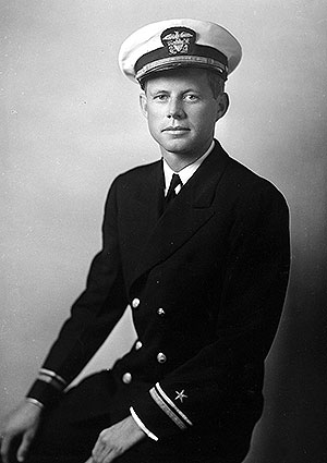 United States Navy Lieutenant Junior Grade John F. Kennedy, 1942