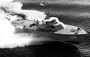 Higgins type PT-796 similar in appearance to the Elco type PT-109 Higgins type PT-796 similar in appearance to the Elco type PT-109