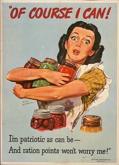 Poster for rationing on the Home Front