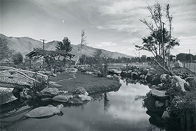 Merritt Park was the largest of the garden ponds