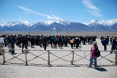 The annual Manzanar Pilgrimage began in 1969