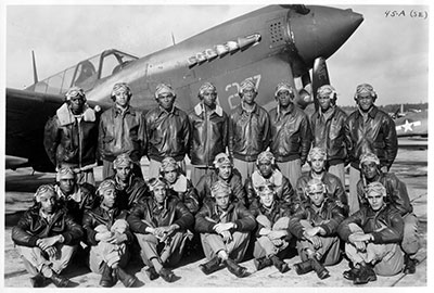Tuskegee Airmen in 1943