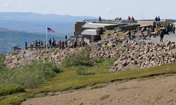 Eielson Visitor Center with green roof