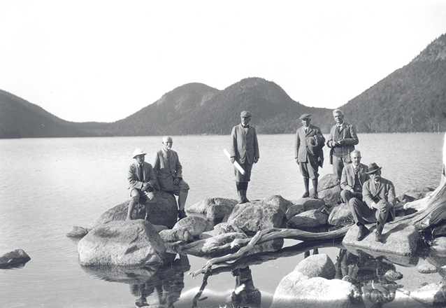 Hancock County Trustees of Public Reservations and Dorr at Jordan Pond.