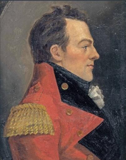 Portrait of Isaac Brock Portrait of Isaac Brock