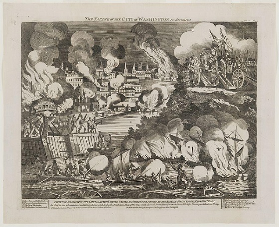 British burning of D.C. British burning of D.C.