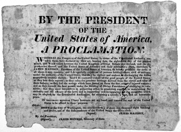 Declaration of War Declaration of War