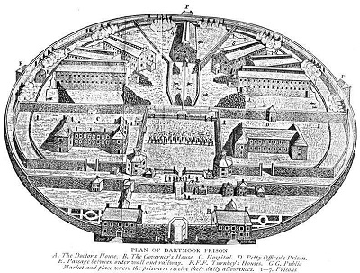 Plan of Dartmoor Prison Plan of Dartmoor Prison