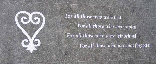 text: for all those who were lost, who were stolen, who were left behind, who were not forgotten