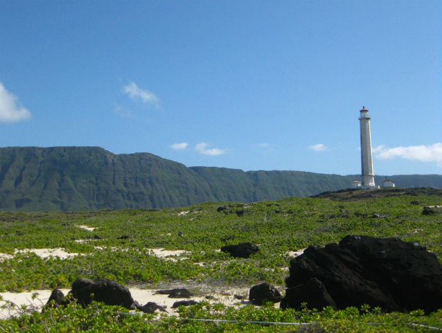 lighthouse in Kalaupapa lighthouse in Kalaupapa
