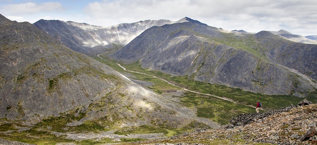 Hiker on Copper Mountain