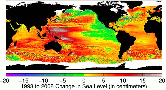 global change in seal level