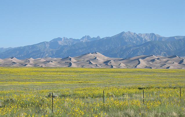 Scenic photo of Great Sand Dunes National Park and Preserve 