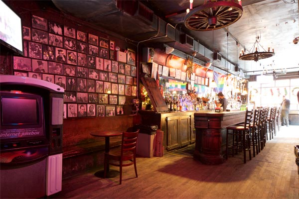  Interior, view along bar, camera facing northeast. 