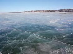 Ice on the Yukon River.