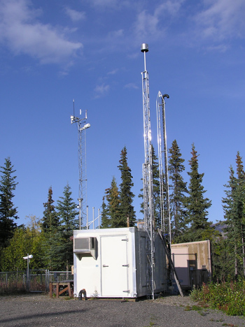 Air quality monitoring station