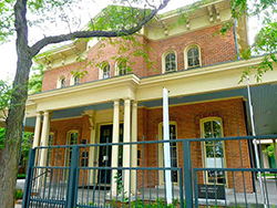 Front view of Hull House Front view of Hull House