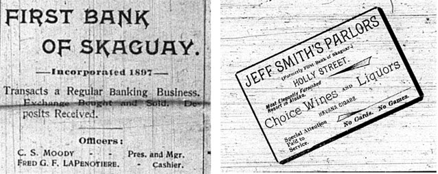 Newspaper advertisements for the 