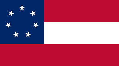 The first official flag of the Confederate States of America