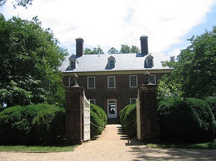 Front facade of Berkeley mansion