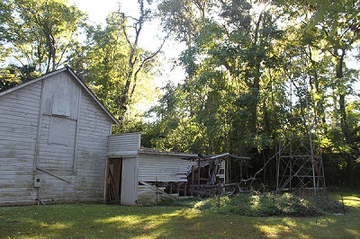 Buildings at the Fort Boykin Archaeological Site