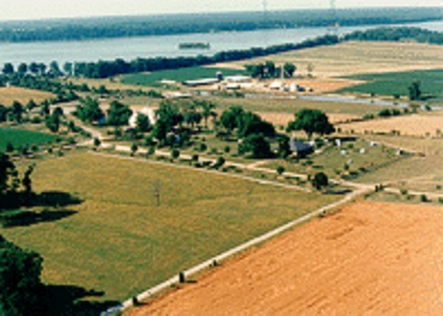 Aerial of Flowerdew Hundred Aerial of Flowerdew Hundred