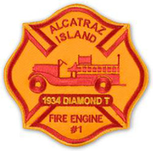 Alcatraz Fire Logo patch