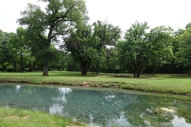 Mineral springs (Cultural Landscapes Program, NPS, 2016)