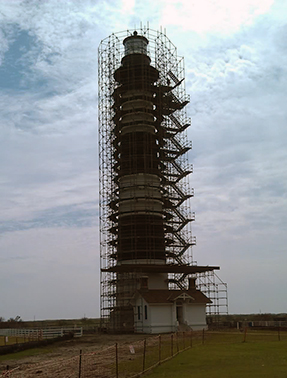 Lighthouse under complete renovations