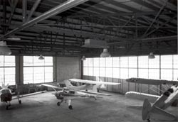 Interior of Hangar Interior of Hangar