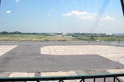 View of runways looking east to Jamaica Bay