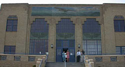 Exterior view of the Administration Building from 1935 Exterior view of the Administration Building from 1935