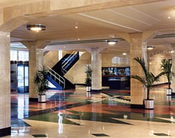 Restored Art Deco lobby of the Adminstration Building