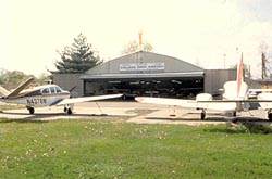 Hangar dating to 1919 Hangar dating to 1919