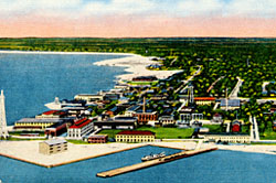 Postcard of Pensacola Naval Air Station, Florida Postcard of Pensacola Naval Air Station, Florida