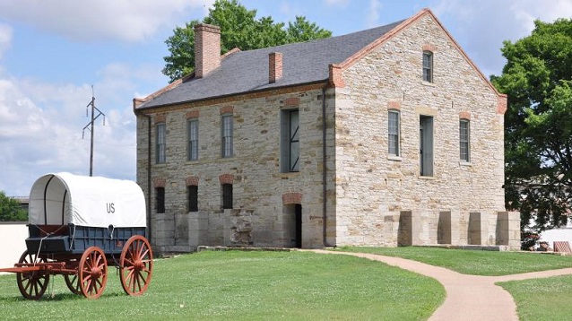 Supply Wagon and Commissary (Fort Smith National Historic Site) Supply Wagon and Commissary (Fort Smith National Historic Site)