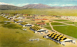 Historic postcard of March Field