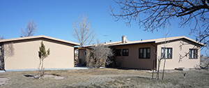 Park house at Badlands National Park.