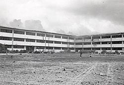 Enlisted men's barracks, December 7, 1941