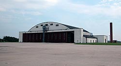 Hangar at Fairmont Army Airfield Hangar at Fairmont Army Airfield