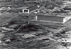 Historic aerial oblique view, 1944 Historic aerial oblique view, 1944