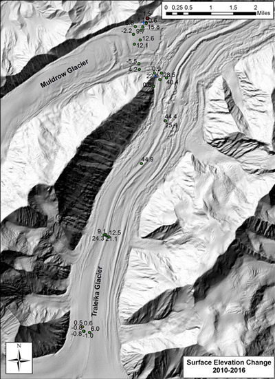 image of the traleika and muldrow glaciers image of the traleika and muldrow glaciers