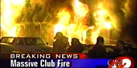 flames of the night club fire news screenshot