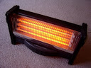 glowing space heater glowing space heater