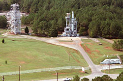 View of the Redstone Test Stand